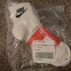 Large white nike socks
